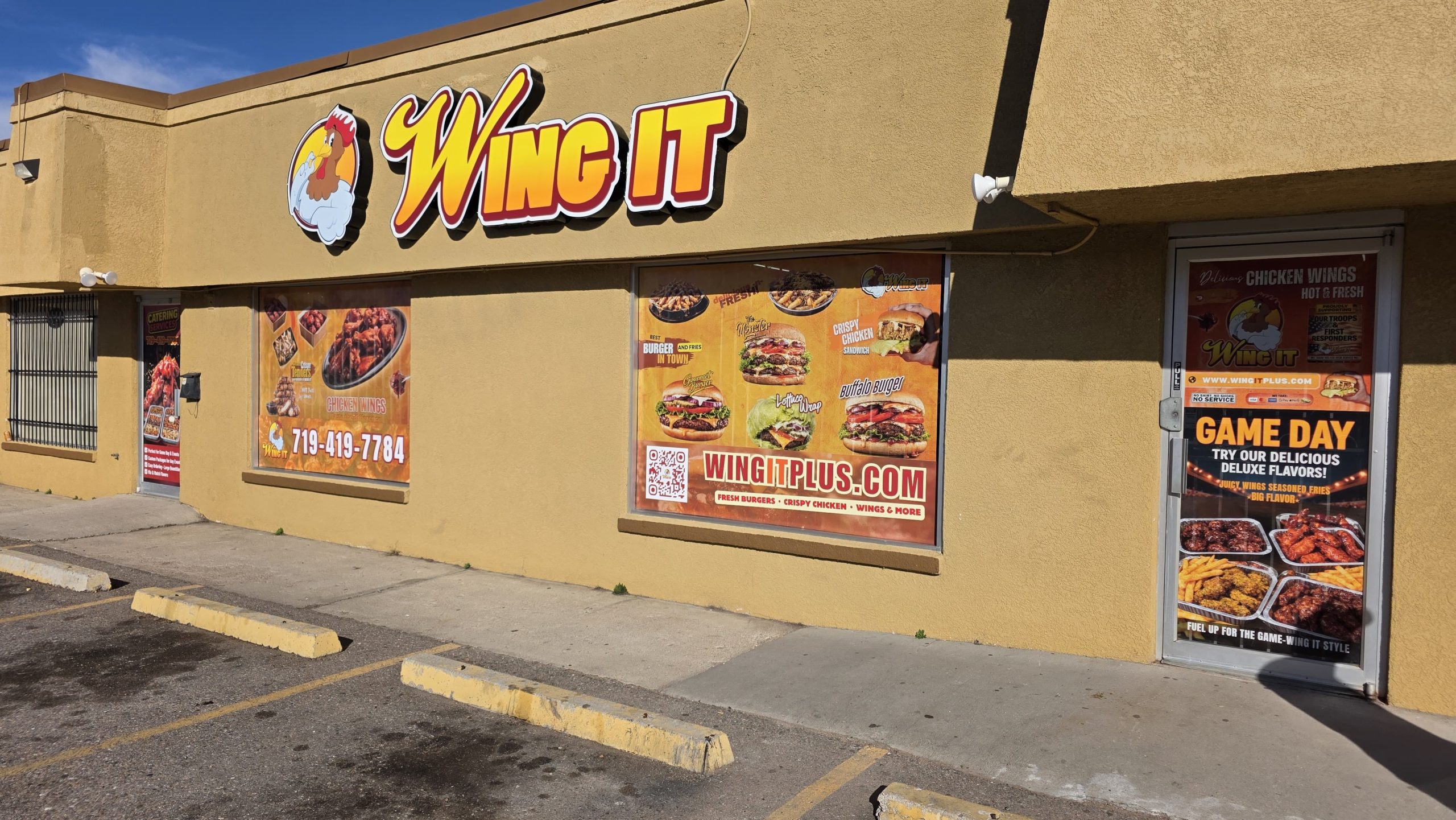 Wing It Plus new location outside